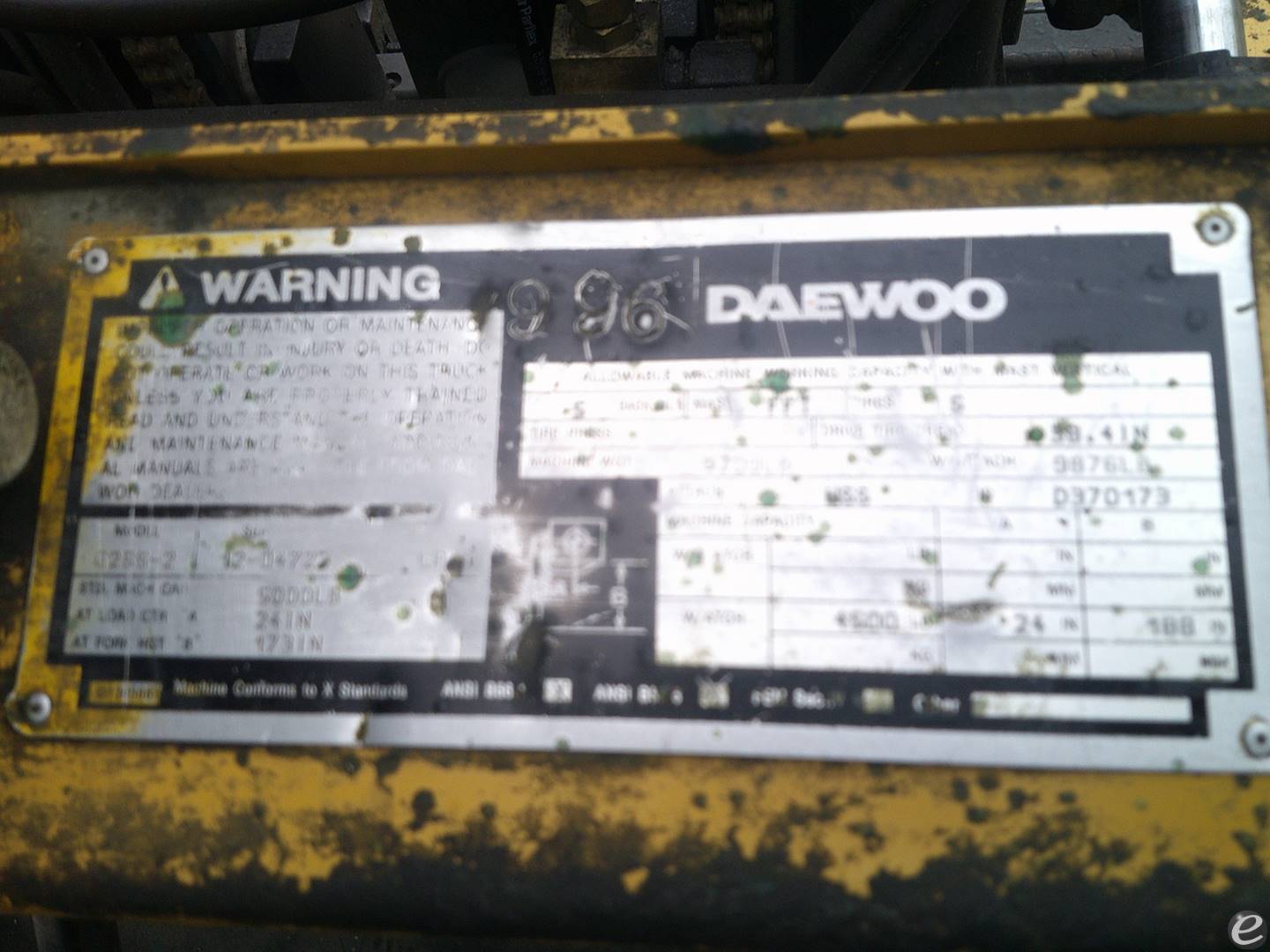 1997 Daewoo G25S-2