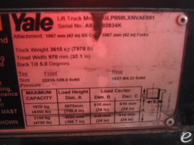 2012 Yale GLP050LXNVAE091