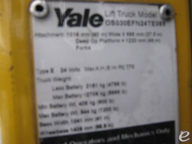 2015 Yale OS030EFN24TE089