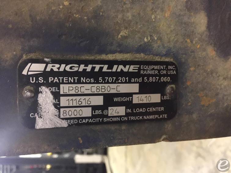 2013 Rightline LP8C-C8B0-C